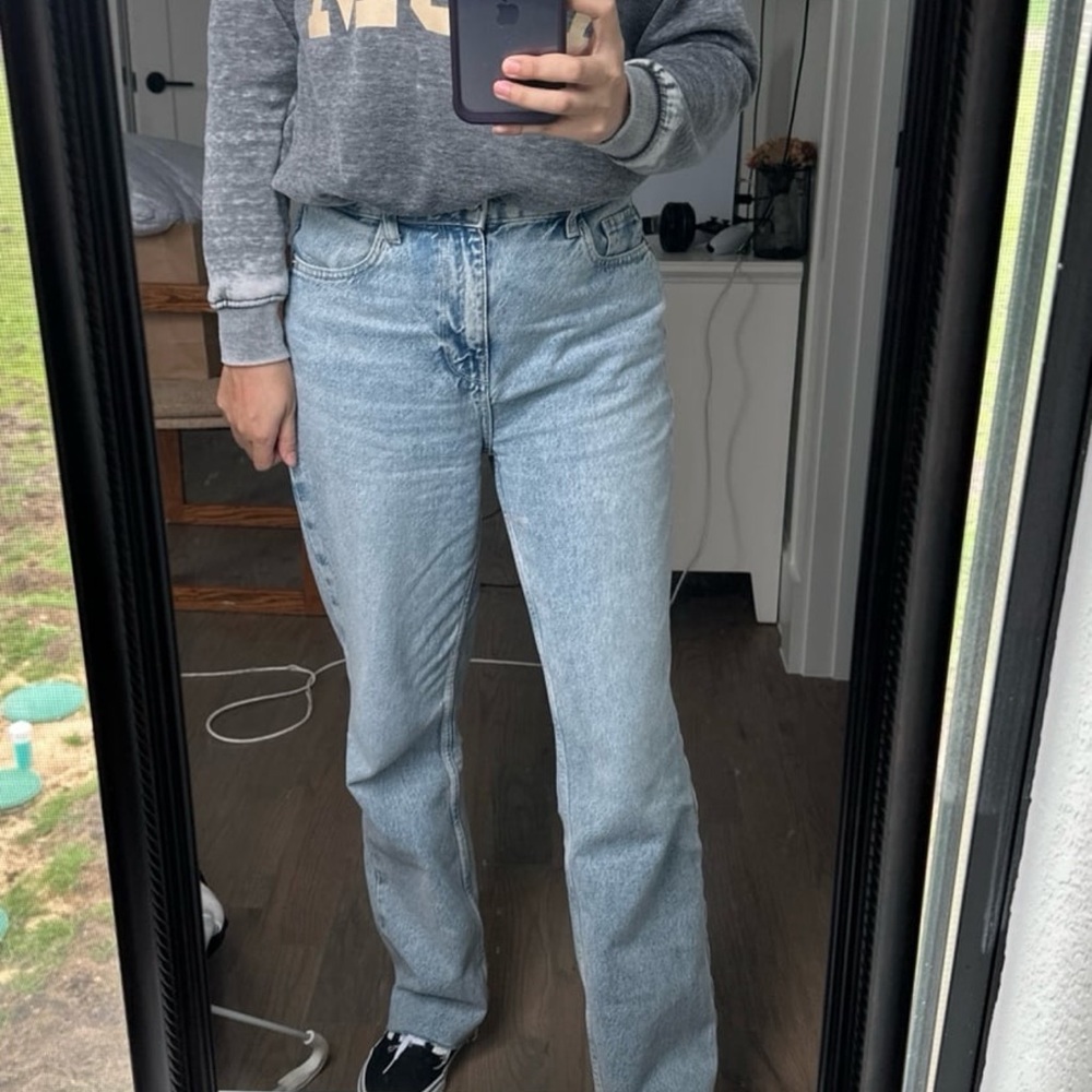 Zara Straight Leg Jeans